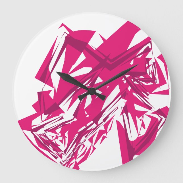 LOVE GEOMESKY ANIMALS seagull BY MASANSER Large Clock (Front)