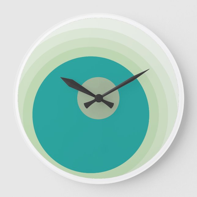 LOVE GEOMESKY BY MASANSER PIXELAT LARGE CLOCK (Front)