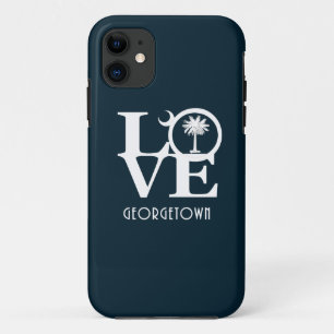 LOVE Georgetown South Carolina iPhone 11 Case