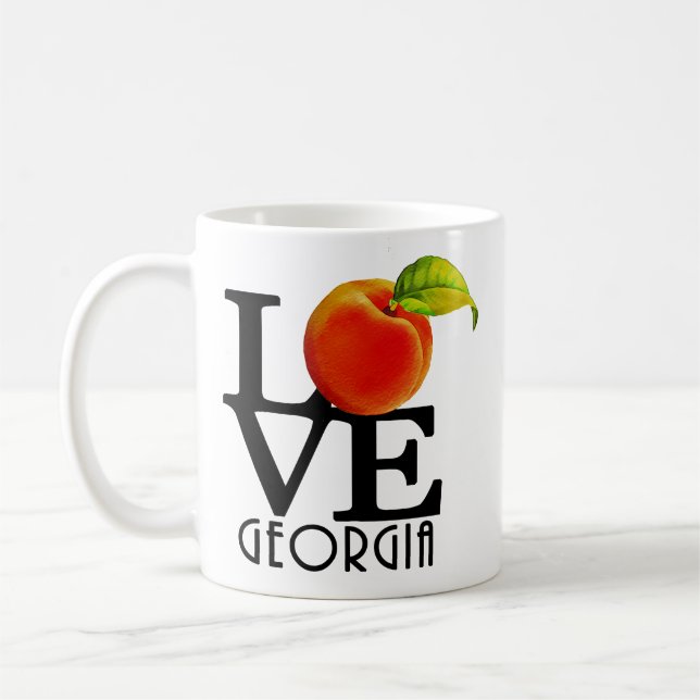 LOVE Georgia 11oz Coffee Mug (Left)