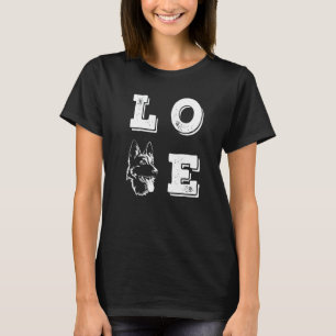 Love German Shepherd Love Dogs Dog T-Shirt