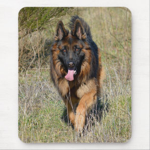 Love German Shepherd Puppy Dog Mousepad