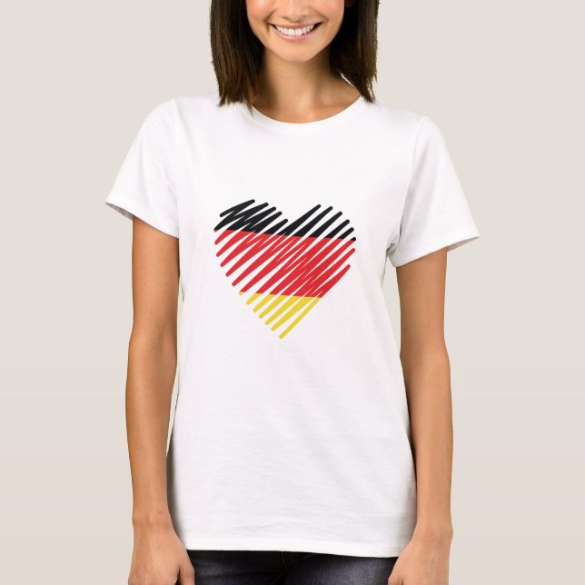 Love Germany Pride T-Shirt (Front)