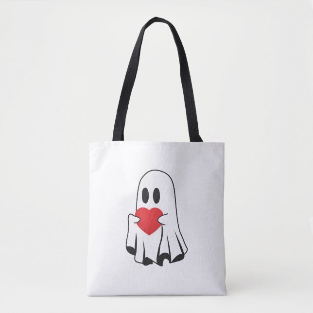 love ghost tote bag (Front)