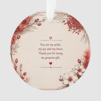LOVE GIFT FOR DAUGHTER'S DAY ORNAMENT