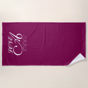 LOVE GIFT FOR MOM DAD SISTER DAUGHTER BROTHER BEACH TOWEL