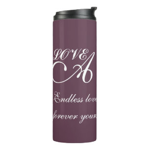LOVE GIFT FOR MOM DAD SISTER DAUGHTER BROTHER THERMAL TUMBLER