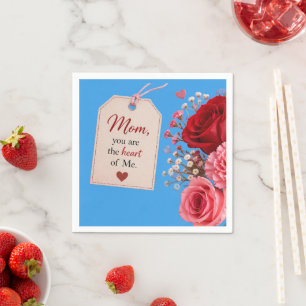 LOVE GIFT FOR MOTHER'S DAY NAPKIN