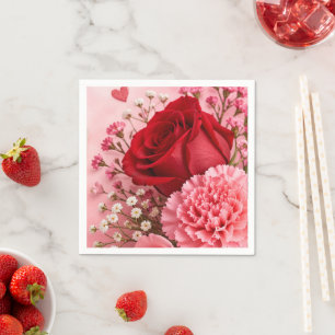 LOVE GIFT FOR MOTHER'S DAY NAPKIN