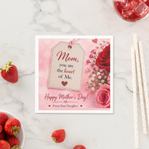 LOVE GIFT FOR MOTHER'S DAY NAPKIN