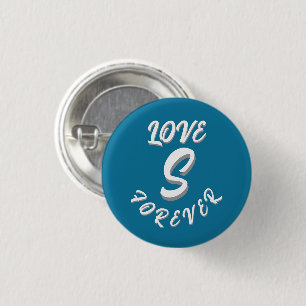 LOVE GIFT HUSBAND WIFE GIRLFRIEND BOYFRIEND FRIEND 3 CM ROUND BADGE