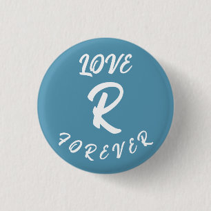 LOVE GIFT HUSBAND WIFE GIRLFRIEND BOYFRIEND FRIEND 3 CM ROUND BADGE