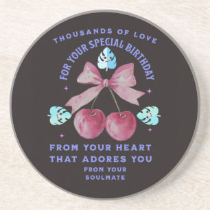 LOVE GIFT MOM DAD SISTER BROTHER BOSS TEACHER SON COASTER