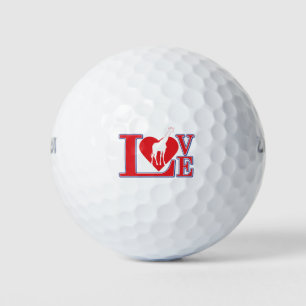 LOVE-giraffe Golf Balls
