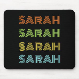 Love Girl Sarah Clic Sarah Girl Named Sarah Mouse Pad