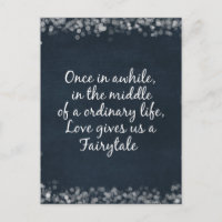 Love gives us a Fairytale Quote