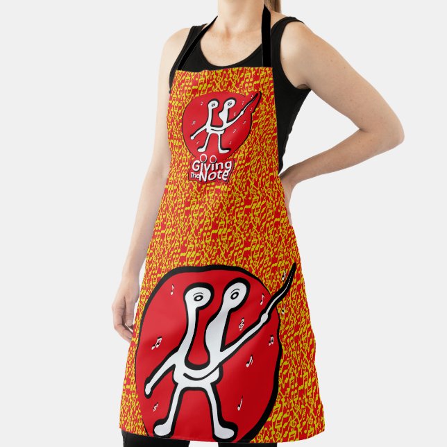 LOVE GIVING THE MUSICAL NOTE BY MASANSER APRON (Insitu)