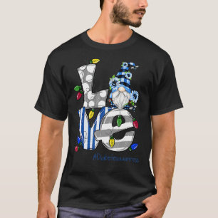 Love Gnome Diabetes Awareness T-Shirt