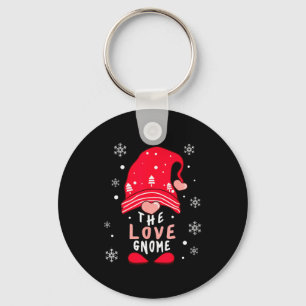 Love Gnome Family Matching Valentines Day Funny Gi Key Ring