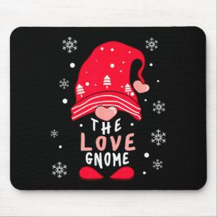 Love Gnome Family Matching Valentines Day Funny Gi Mouse Pad