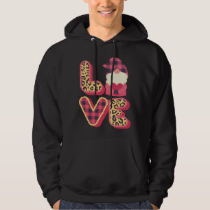 Love Gnome Valentines Day, Love Valentine Gnomes H Hoodie