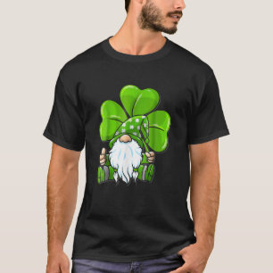 LOVE Gnomes Irish Shamrock St Patrick's Day T-Shirt