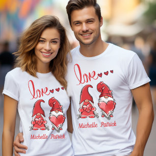 Love Gnomes Name T-Shirt