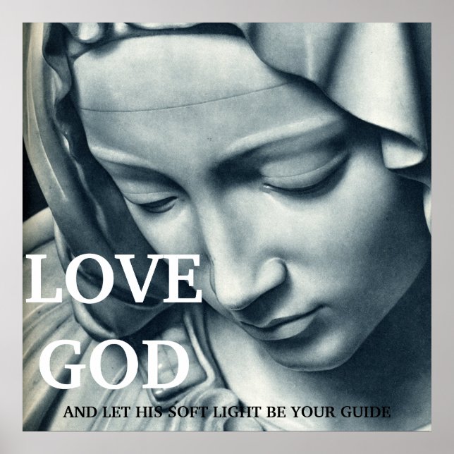 LOVE GOD...24x24 POSTER (Front)