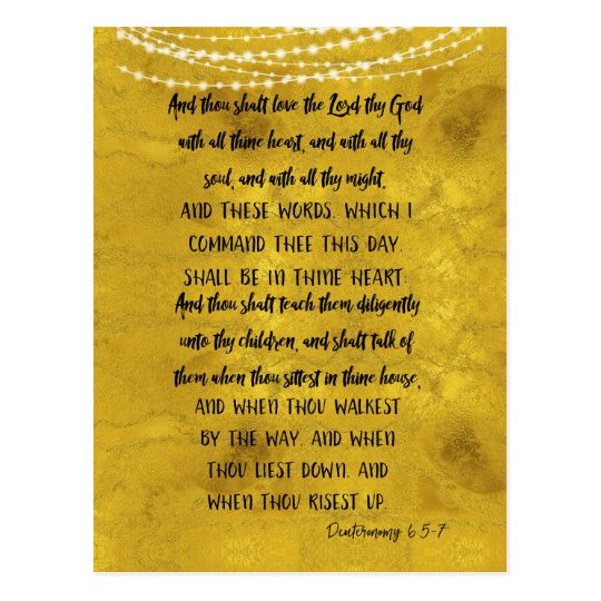 Love God Kjv Bible Verses Postcard Zazzle Com Au