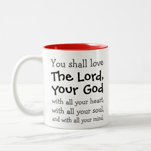 Love God Love Neighbor Mug (Left)