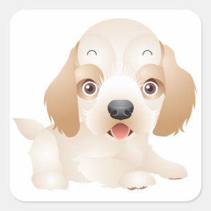 Love Golden Retriever Puppy Dog Stickers