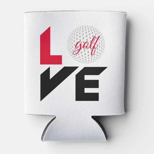 Love golf can cooler (Front)
