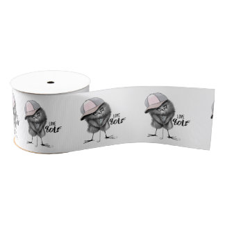 Love Golf Grosgrain Ribbon