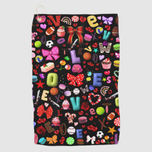 Love Golf Towel