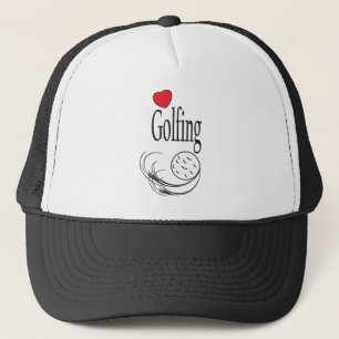 Love Golfing Trucker Hat
