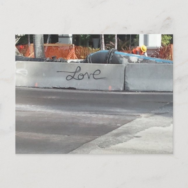 ~Love Graffiti Art~ POSTCARD, CUSTOMIZE IT! Postcard (Front)