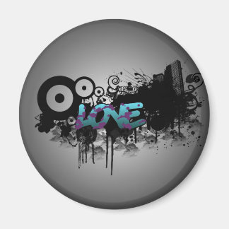 LOVE Graffiti Magnet