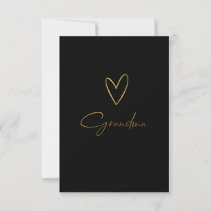 Love Grandma Thank You Card – Personalised Gift