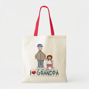 Love Grandpa Tote Bag