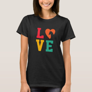 Love Graphic Horse Lover Equestrian Rider Horses F T-Shirt