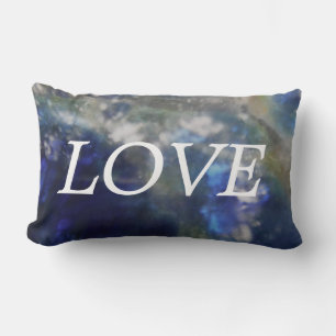 lOVE green Ivy inspiration pillow