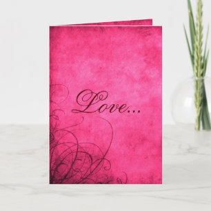 Love- Greeting Card: Love's Twilight Collection Card