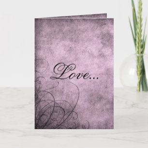 Love- Greeting Card: Love's Twilight Collection Card