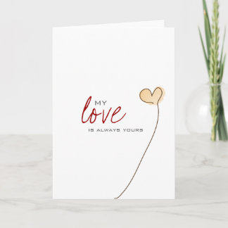 Love gretting card