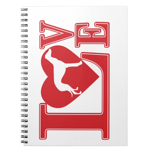 LOVE-Greyhound Notebook (Front)