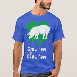 Love Growing Pigs, Hogs, Showing Livestock Farmer  T-Shirt