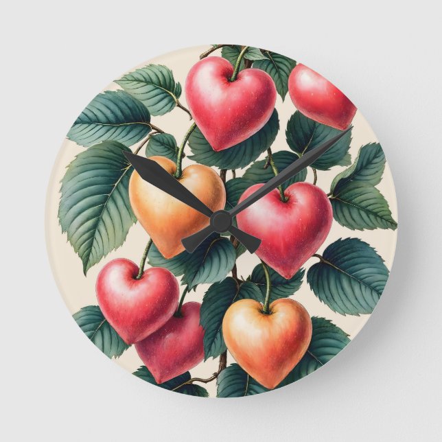 Love Grows Round Clock (Front)