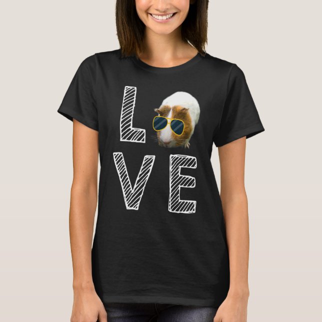 Love Guinea Pigs Outfit For Guinea Pig T-Shirt (Front)