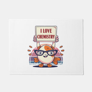 Love Guppies and Chemistry Doormat