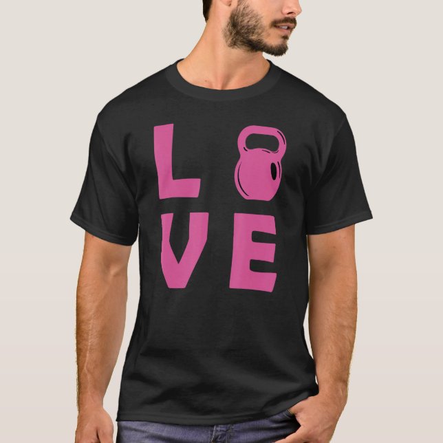 Love Gym Weightlifting Gym Men Gym Fitness T-Shirt (Front)